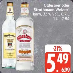 Edeka Oldesloer oder Strothmann Weizenkorn Angebot