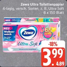 Edeka Zewa Ultra Toilettenpapier Angebot