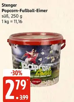 Edeka Stenger Popcorn-Fußball-Eimer Angebot
