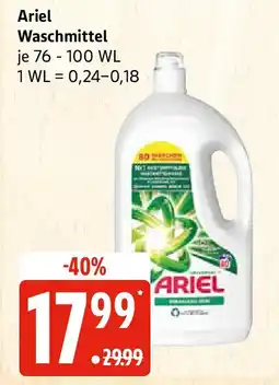 Edeka Ariel Waschmittel Angebot