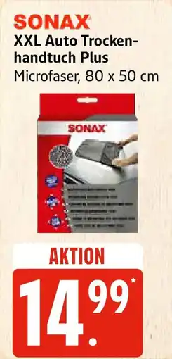 Edeka SONAX XXL Auto Trockenhandtuch Plus Angebot