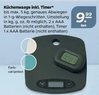 NETTO Küchenwaage inkl. Timer Angebot