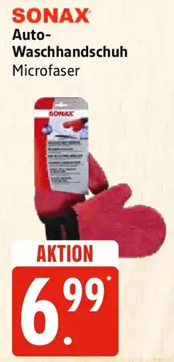 Edeka SONAX. Auto- Waschhandschuh Microfaser Angebot