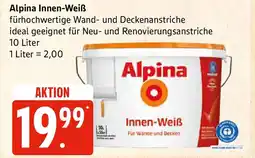 Edeka Alpina Innen-Weiß Angebot