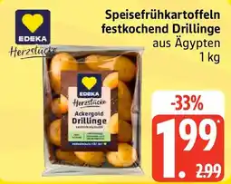Edeka EDEKA Herzstücke Speisefrühkartoffeln festkochend Drillinge Angebot