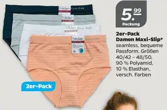 NETTO 2er Pack Damen Maxi Slip Angebot