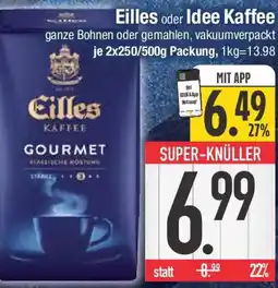 E-Center Eilles oder Idee Kaffee Angebot