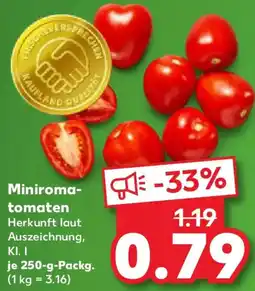 Kaufland Miniromatomaten Angebot