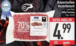 E-Center Bayerisches Hackfleisch Angebot