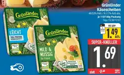 E-Center Grünländer Käsescheiben Angebot