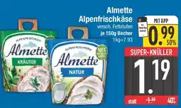 E-Center Almette Alpenfrischkäse Angebot