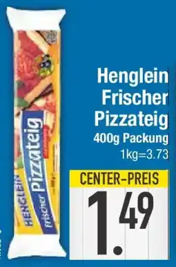 E-Center Henglein Frischer Pizzateig Angebot
