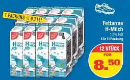 E-Center Fettarme H-Milch Angebot