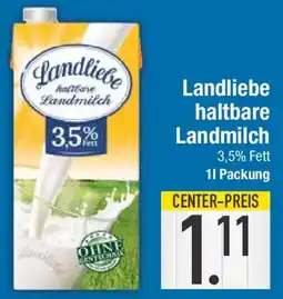 E-Center Landliebe haltbare Landmilch Angebot