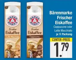 E-Center Bärenmarke Frischer Eiskaffee Angebot
