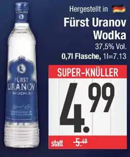 E-Center Fürst Uranov Wodka Angebot