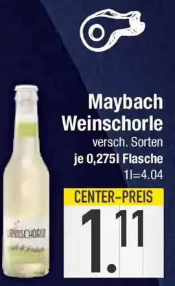 E-Center Maybach Weinschorle Angebot