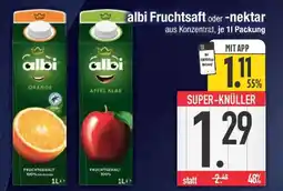 E-Center albi Fruchtsaft oder -nektar Angebot