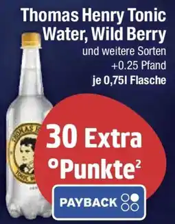 E-Center Thomas Henry Tonic Water, Wild Berry Angebot