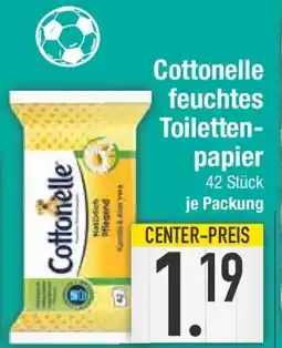 E-Center Cottonelle feuchtes Toilettenpapier Angebot