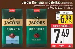 E-Center Jacobs Krönung oder café Hag Angebot