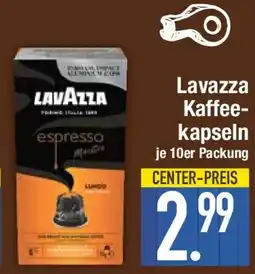 E-Center Lavazza Kaffeekapseln Angebot