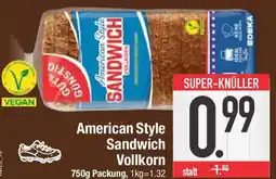 E-Center American Style Sandwich Vollkorn Angebot