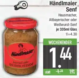 E-Center Händlmaier Senf Angebot