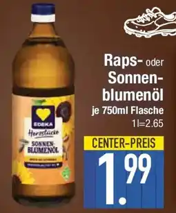 E-Center Raps- oder Sonnenblumenöl Angebot