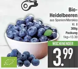 E-Center Bio- Heidelbeeren Angebot