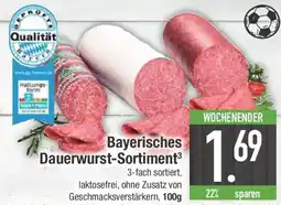 E-Center Bayerisches Dauerwurst-Sortiment Angebot