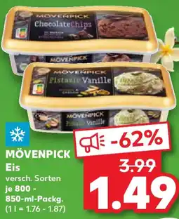 Kaufland MOVENPICK Eis Angebot