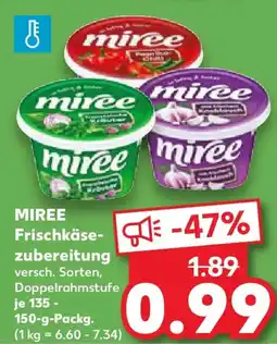 Kaufland MIREE Frischkäsezubereitung Angebot