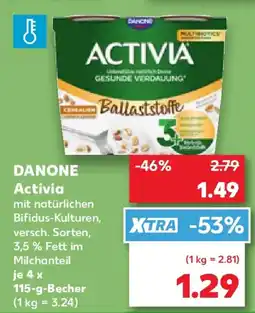 Kaufland DANONE Activia Angebot