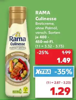 Kaufland RAMA Culinesse Angebot