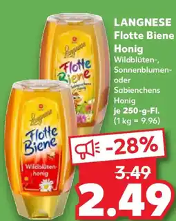 Kaufland LANGNESE Flotte Biene Honig Angebot