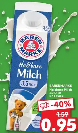 Kaufland BÄRENMARKE Haltbare Haltbare Milch Angebot