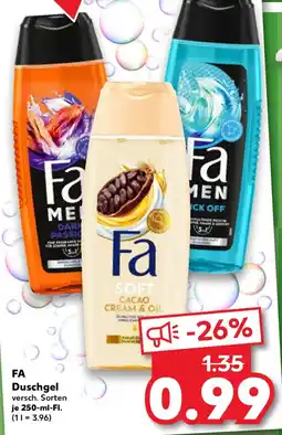 Kaufland Fa Duschgel Angebot