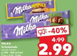 Kaufland MILKA Schokolade Angebot