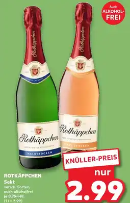 Kaufland ROTKÄPPCHEN Sekt Angebot