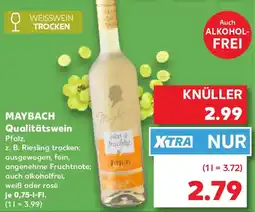 Kaufland MAYBACH Qualitätswein Angebot