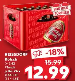 Kaufland REISSDORF Kölsch Angebot