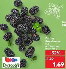 Kaufland Portug. Brombeeren Angebot