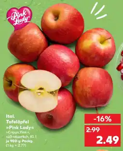 Kaufland Ital. Tafeläpfel Pink Lady Angebot