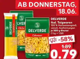 Kaufland DELVERDE Ital. Teigwaren Angebot