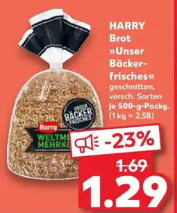 Kaufland HARRY Brot Unser Bäckerfrisches Angebot