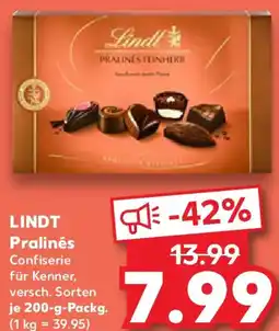 Kaufland LINDT Pralinés Angebot