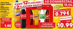 Kaufland COCA-COLA, FANTA, SPRITE oder MEZZO MIX Erfrischungsgetränke Angebot