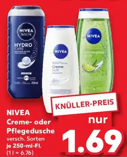 Kaufland NIVEA Creme- oder Pflegedusche Angebot