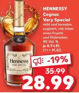 Kaufland HENNESSY Cognac Very Special Angebot